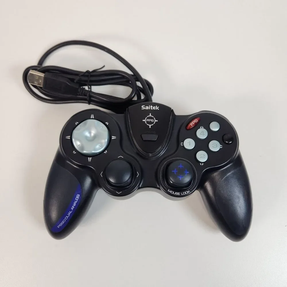 Saitek P990‎ Dual Analog PC Gamepad Installation CD